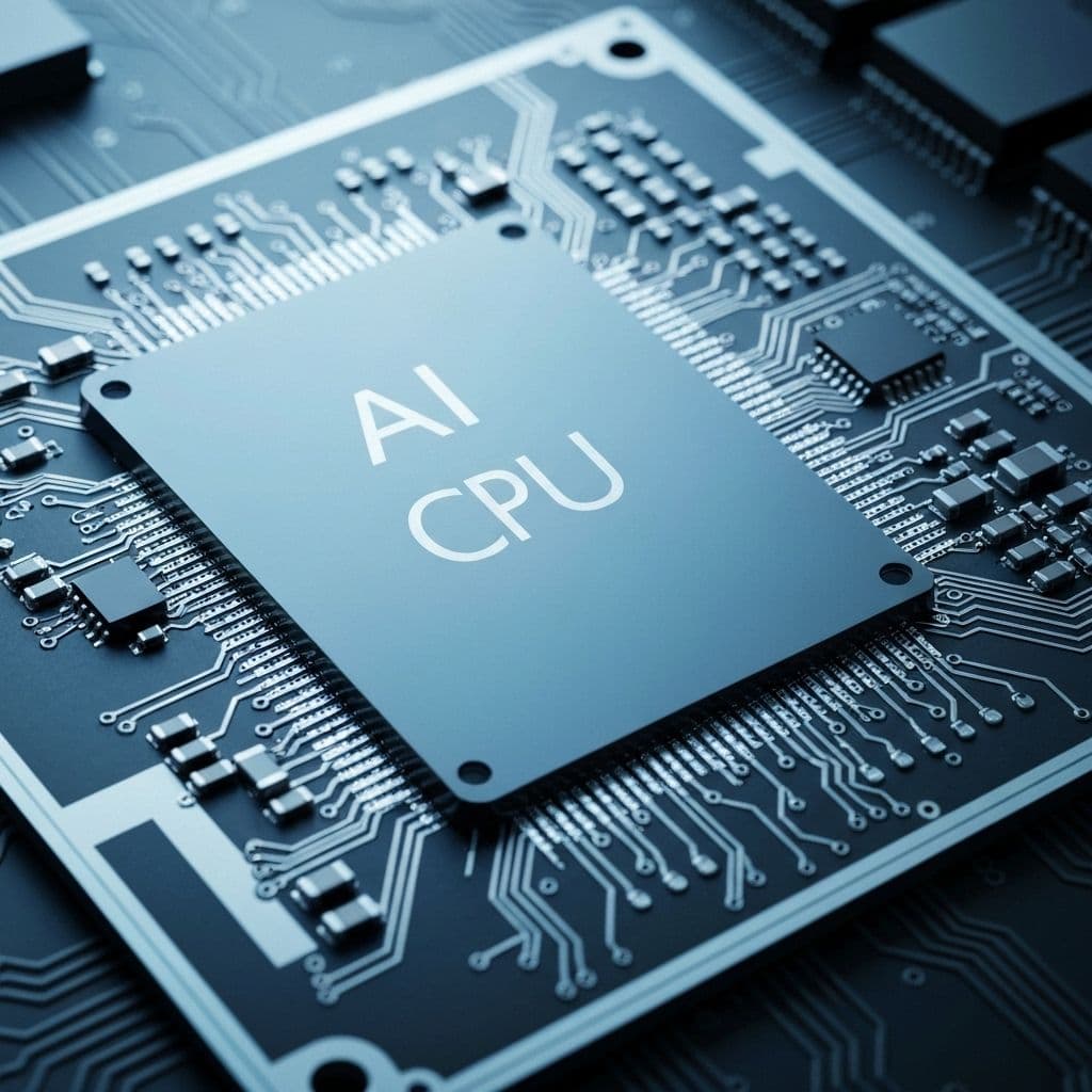 CPU processor illustration